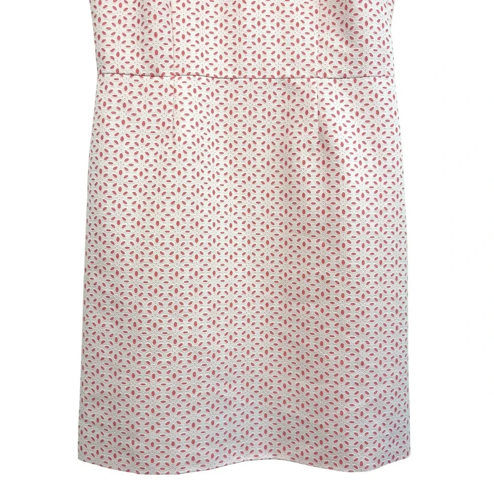 Brooks Brothers‎ 346 Pink Eyelet Sheath Dress Preppy Coquette Garden Work 14
